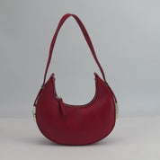 Carol Top Handle Vegan Crescent Shoulder Bag