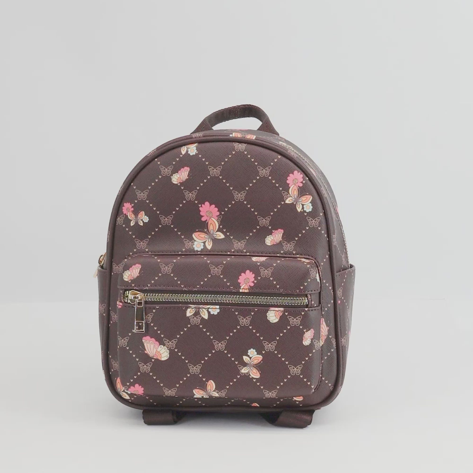 Butterfly Bliss Vegan Mini Backpack