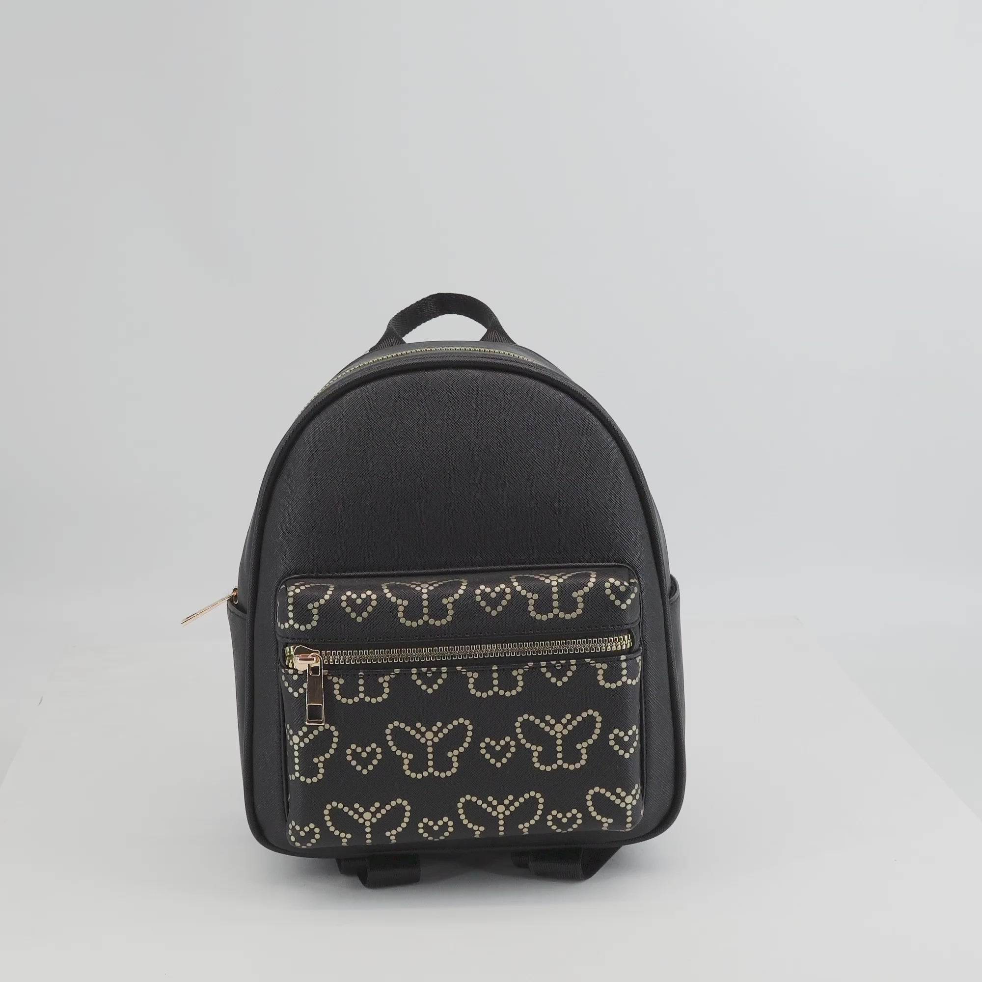 Fluttering Butterfly Heart Mini Backpack