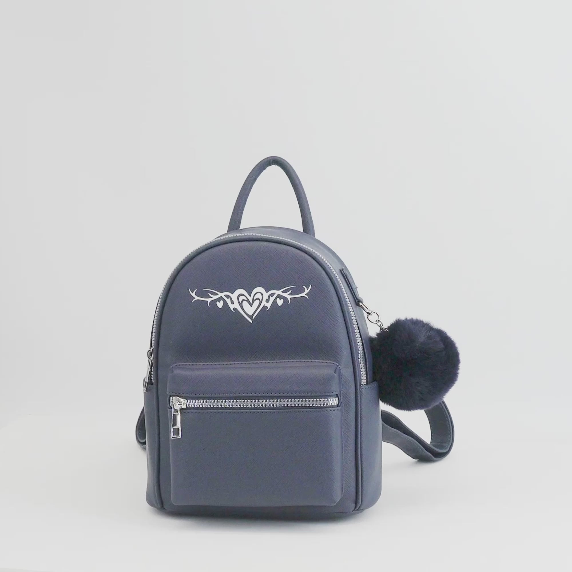 Forever Yours Pom Mini Backpack